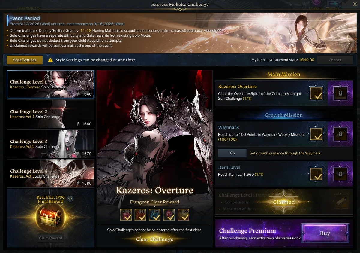 Express Mokoko Challenge 4 - Lost Ark Wiki