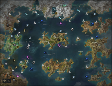 Lost Ark World Map