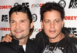 Corey Feldman and Corey Haim