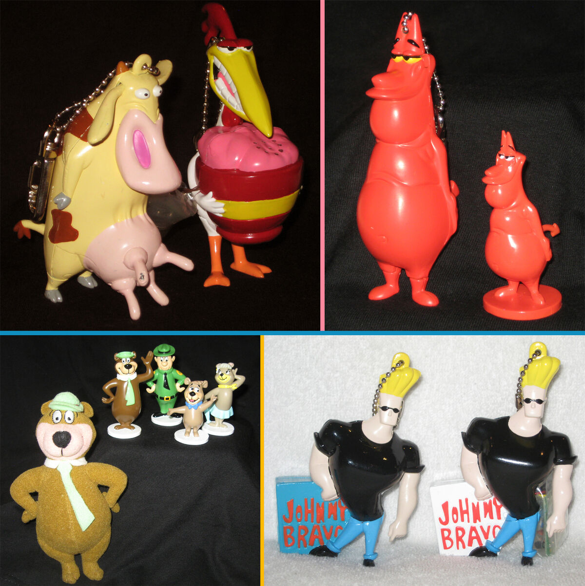 Johnny Bravo Cartoon Network Plastic Collectible