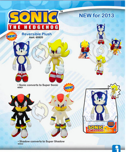 Jazwares Classic Sonic Plush, Sonic Characters Plush Toys