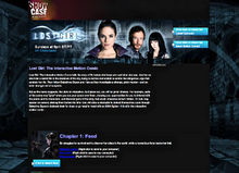 Lost Girl-Showcase lostgirlseries 2010 - Interactive Motion Comic page