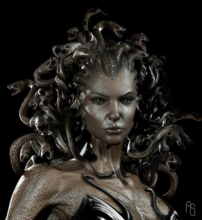 medusa before she was a monster