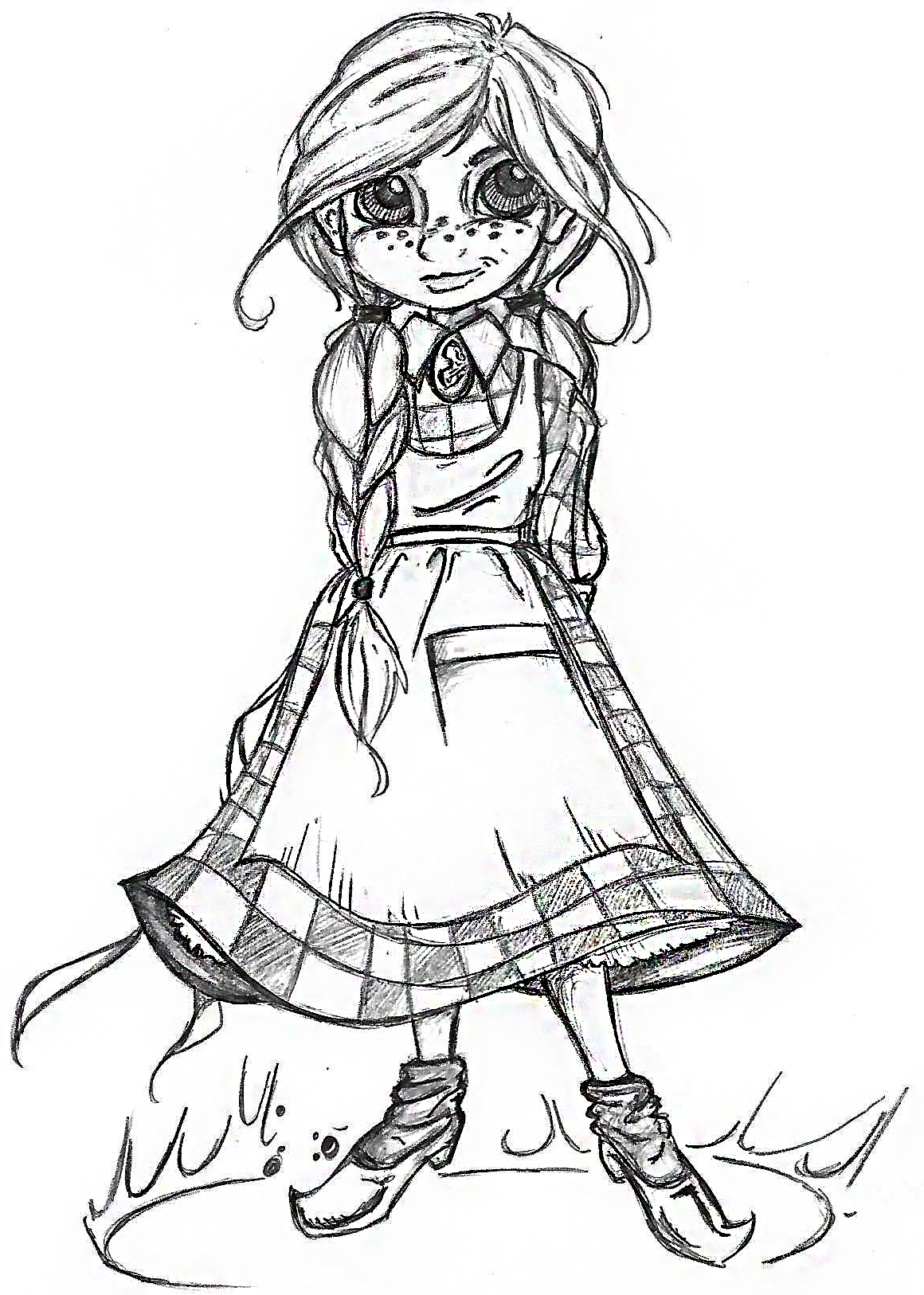 dorothy wizard of oz sketch