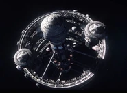 Resolute travelling through space