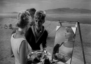 Penny can see her family, but they can't see her.