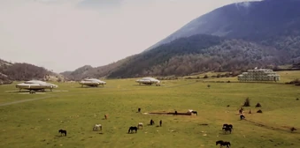 Picture of the Colony on Alpha Centauri