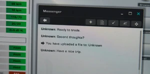 "Have a nice trip" - Maureen sends Hastings classified information