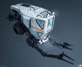 Concept art of the Maintenance Pods from Season 2 