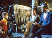 actual colour photo from the space croppers(note the difference between will's costume to smith's costume).