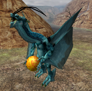 A Blue Dragon in Lost Kingdoms II