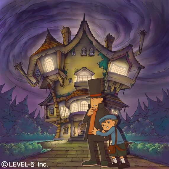 Professor Layton and Mansion of Deathly Mirror (мобильная игра, 2008) Утерянные медиа Вики