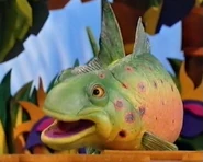 Yorick the Salmon that is found by [[User:Scarecroe] of Muppet Wiki