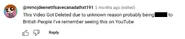 MMOJDEENETTF #SaveCanada #ThxTexOffical Comment why the video gone?
