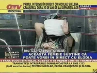 Ildiko, a female who had many towels in her head, has made many apperances at Dan Diaconescu Direct. The videos with Ildiko at OTV are partially found.