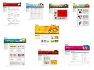 Dory&Boogy in the download and home page sections of an unknown version of the VOOZ website