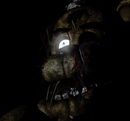 image used for the third frame of the trailer (Fnaf 2 Parts and Service room)