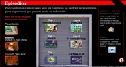 Captura de pantalla de los episodios de la serie.