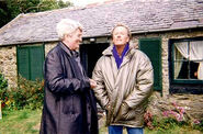 Photograph of Doug Lennox and Peter Fonda