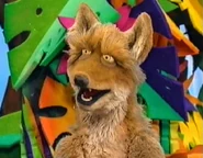 Bart the Coyote that is found by [[User:Scarecroe] of Muppet Wiki