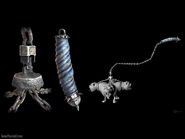 Four-Headed Bulldog leash concept art by Brandon Martynowicz