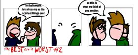 The second comic that was released to Edd's DeviantArt.
