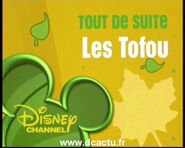 The Tofus "Coming Up Next" Bumper (Yellow Background And Green Ribbon) (France Version)