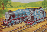 Thomas playing a trick on Gordon