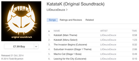 A old Screenshot of a iTunes page
