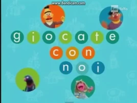 Play With me Sesame - title card (Italian)