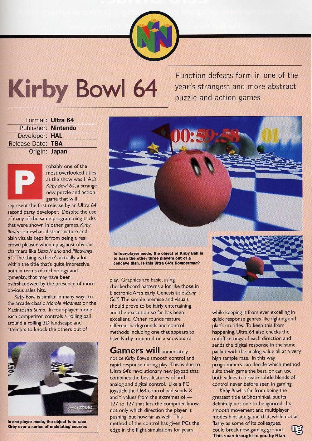 Kirby Bowl 64 (отменённая игра, 1996) | Утерянные медиа Вики | Fandom