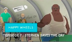 Happy Wheels' Trailer: Game Becomes Digital Series With Blood