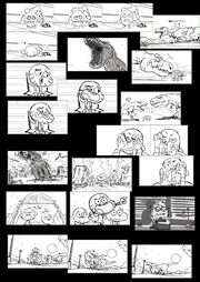 The-Rex-storyboard