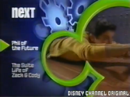 Disney Channel Bounce era - Phil of the Future to The Suite Life of Zack & Cody (Blue Robot)
