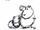 Peppa Pig (Lost storyboard of "Muddy Puddles", 2003)