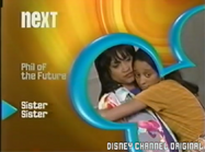 Phil Of The Future To Sister, Sister "Next" Bumper (Yellow Space Background) (FOUND)