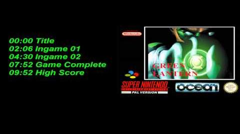 Green Lantern (Cancelled SNES Game: 1994)