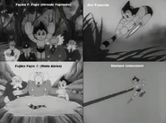 A Series of Four Photos, Showcasing The Animators Different Styles.