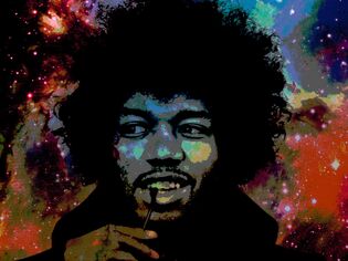 Jimi hendrix art