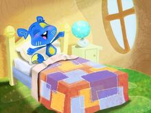 Quilty waking up.jpeg