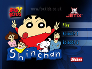 The Sun Jetix on Fox Kids promo DVD 2004 menu