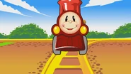 RedRed Train as he appears in Mr.Wheeler&Friends.