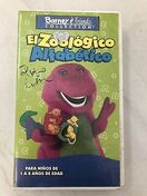 Barney-El-Zoologico-Alfabetico-SPANISH-ESPANOL-VHS-RARE