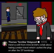 Tomska's Tweet in 2015 on why it never came out