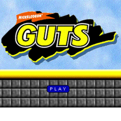 Nickelodeon GUTS (lost shockwave game from early 2000's)