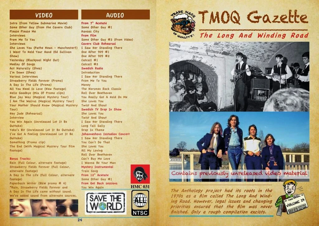 The Long and Winding Road (Found Workprint of Unreleased
