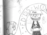Dir Bwain (Lost comic series before Eddsworld, 2000-2002)