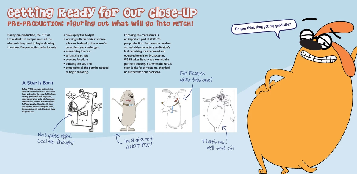 Fetch WIth Ruff Ruffman (lost pitch pliot of American Children’s Tv ...