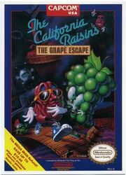 The california raisins, the grape escape cover