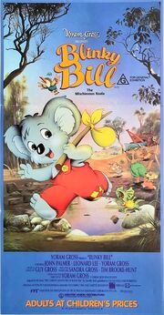 Blinky-Bill-The-Mischievous-Koala-australian-daybill-poster-1992